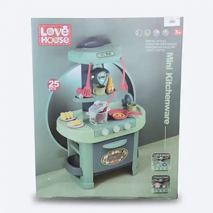 Cuisine Jouet Enfant 25 Pcs – Lumière & Son Sécurisé