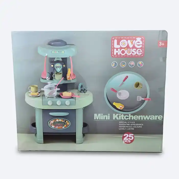 Cuisine Jouet Enfant 25 Pcs – Lumière & Son Sécurisé