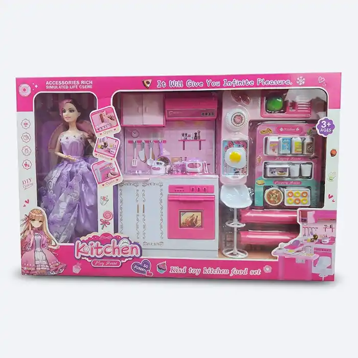 Cuisine Jouet Fille DIY – Set Complet Petit Chef 3 Ans