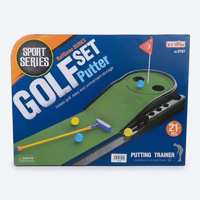 Entraîneur de putting de golf Enfant 21 Pcs – Retour Balle Auto