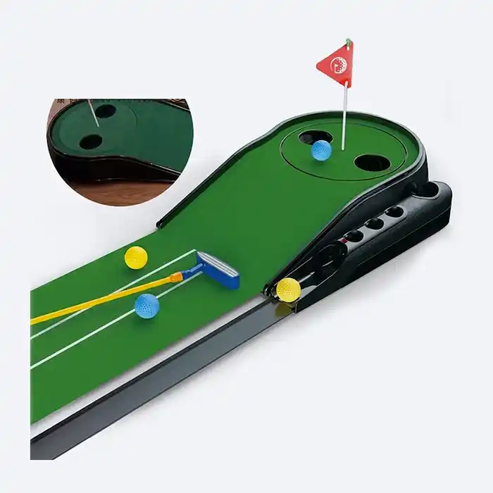 Entraîneur de putting de golf Enfant 21 Pcs – Retour Balle Auto