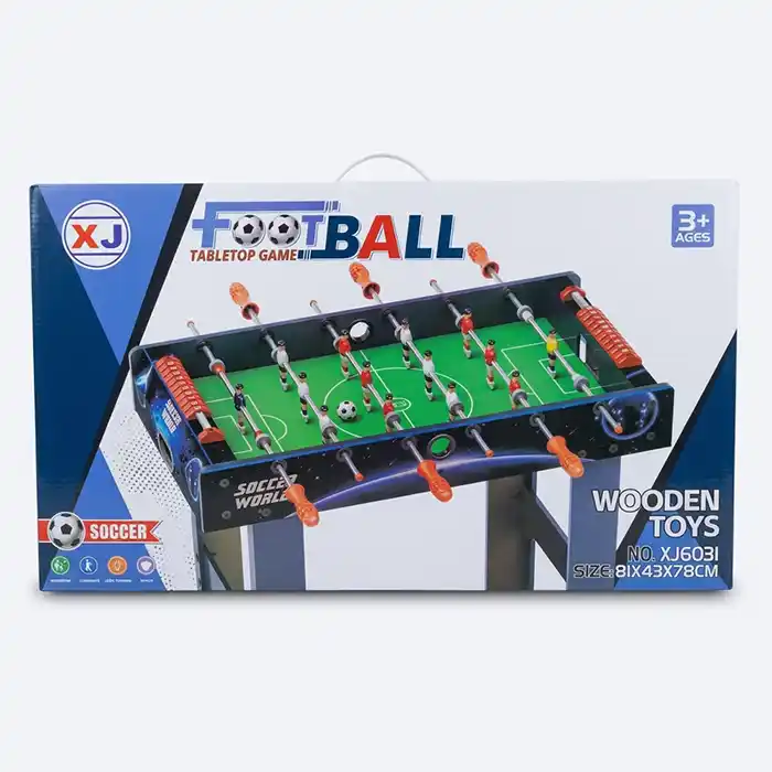 Baby-foot Bois – Jeu Éducatif Enfant Sécurisé 3+