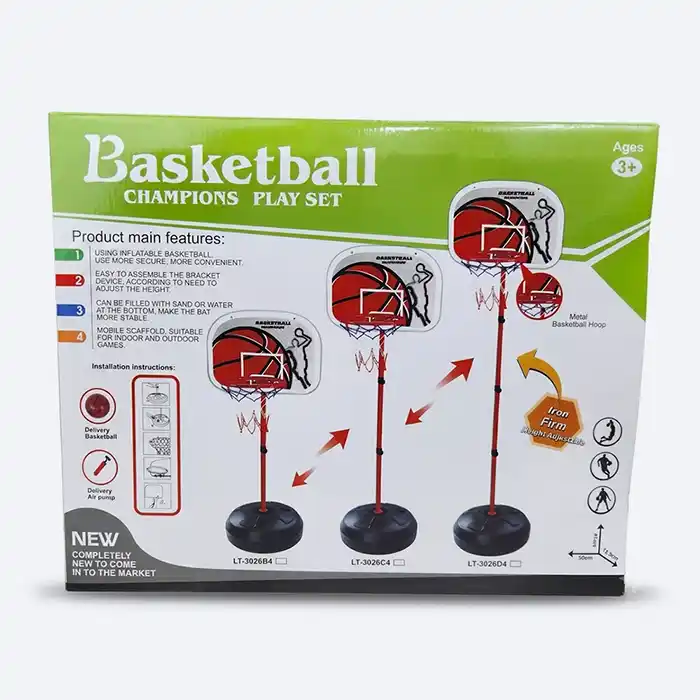 Panier Basketball Enfant Réglable – Stable & Sécurisé