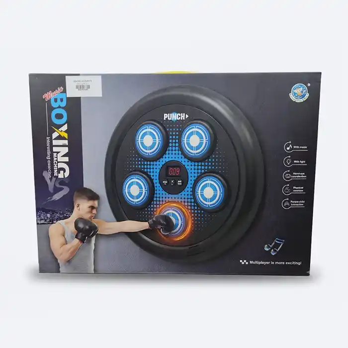Machine de Boxe Musicale Enfant – Fun, Son & Lumière