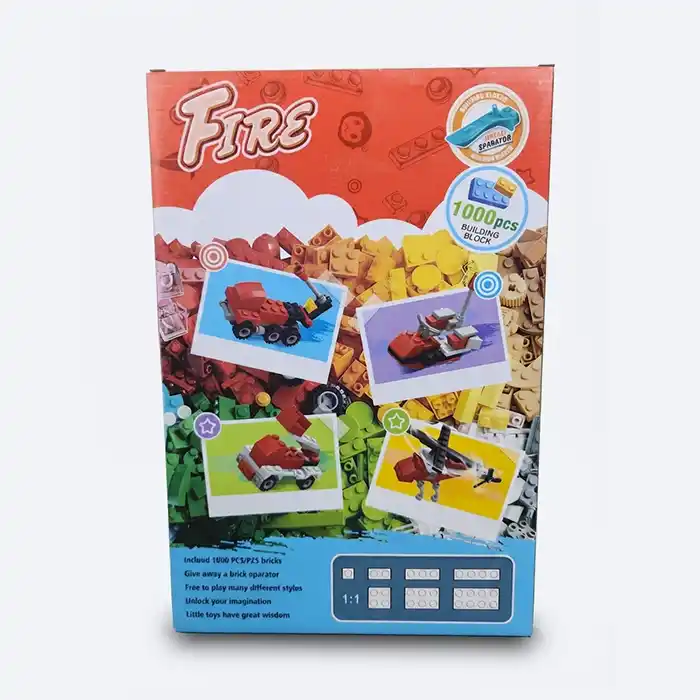Briques de Construction 1000 pcs – Créatif & Solide