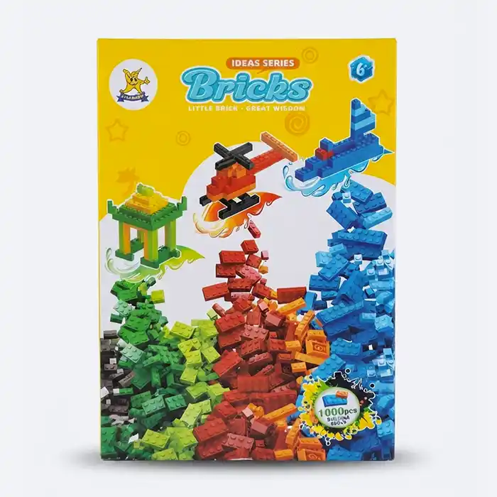 Briques Construction Ideas 1000pcs – Créativité Sûre