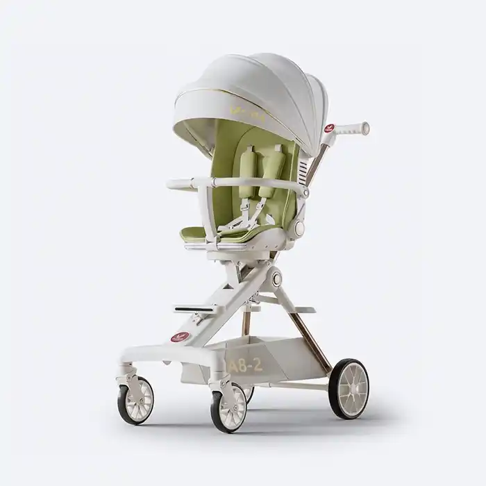 Poussette A8-2 Compacte – Confort et Sécurité Premium