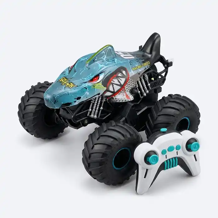 Monster Truck Shark RC Spray 360° – Tout Terrain Maroc
